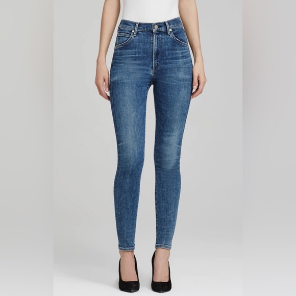 CITIZENS OF HUMANITY CHRISSY UBER HIGH RISE SKINNY JEANS SIZE 30 - Picture 1 of 9